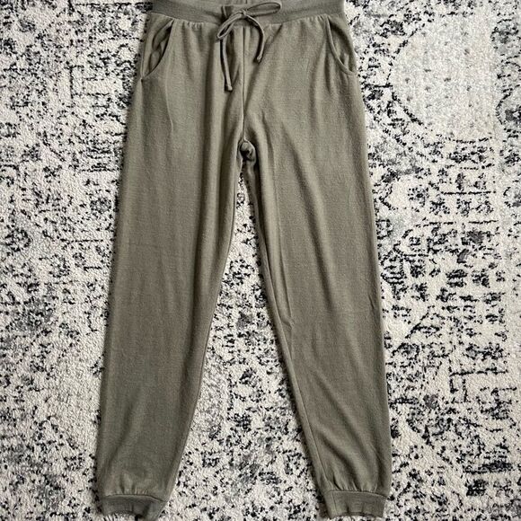 Large Charolette Russe Olive Green joggers - Picture 2 of 5
